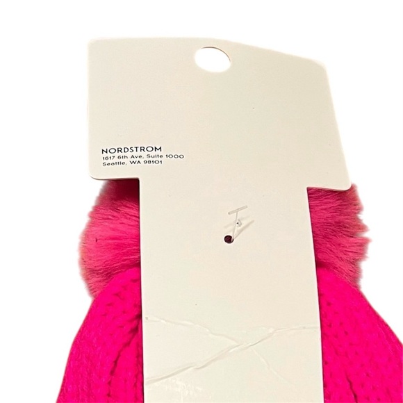 BP (Nordsrom) Fuchsia Pick A Pom Beanie - Picture 7 of 7